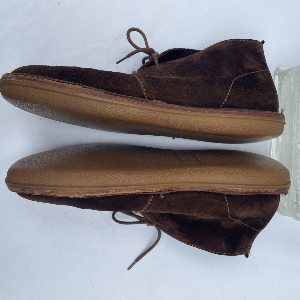 Mens Cole Haan Todd Snyder Lewis Chukka Brown Suede Ankle Boots Size 11.5 M GUC - Picture 5 of 7